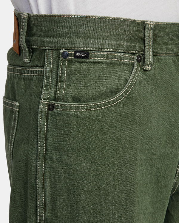 2 Americana - Vaqueros de corte relajado para Hombre Verde U1PNRORVF0 RVCA