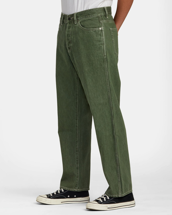 Jean vert homme top
