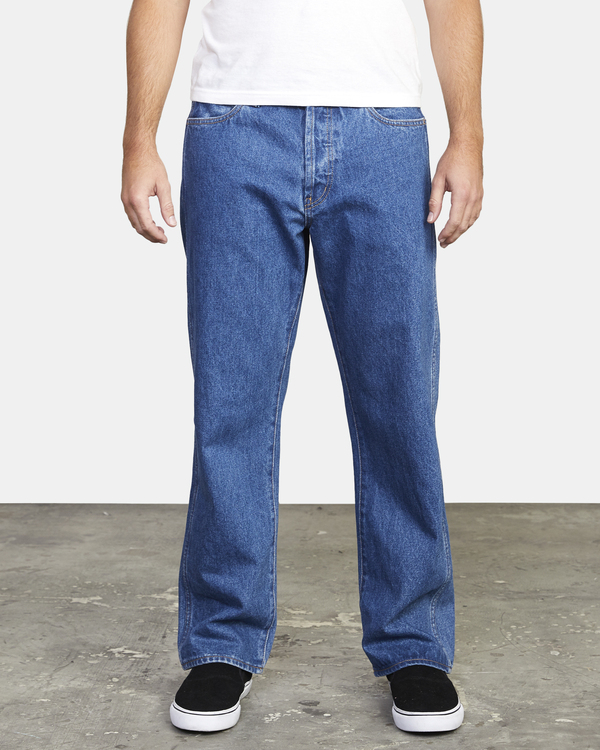 6 Americana - Jeans mit Relaxed Fit f&uuml;r M&auml;nner Blau U1PNRORVF0 RVCA