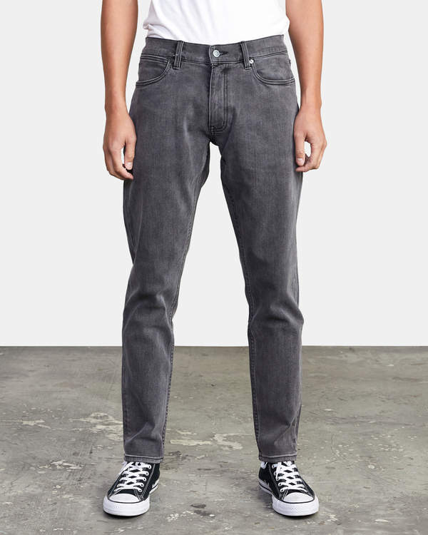0 Daggers - Vaqueros de corte ajustado para Hombre Gris U1PNRQRVF0 RVCA