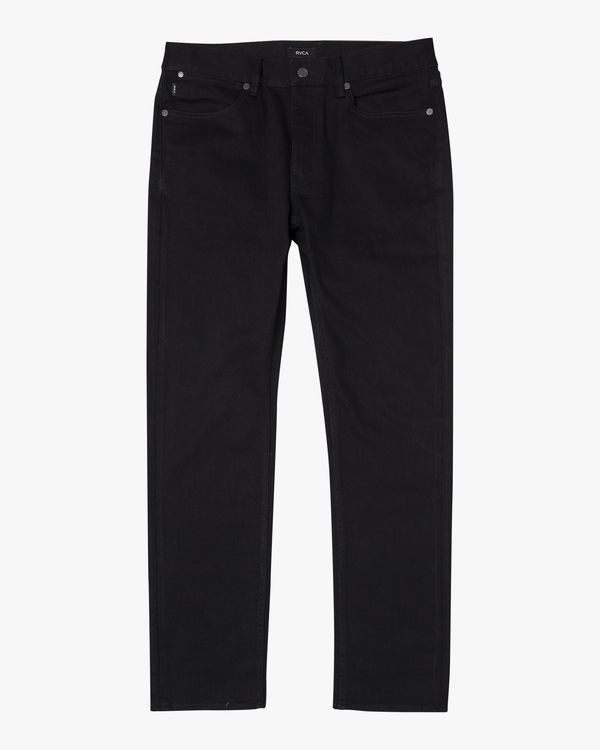 9 RVCA Rockers - Jean Skinny pour Homme Noir U1PNRTRVF0 RVCA