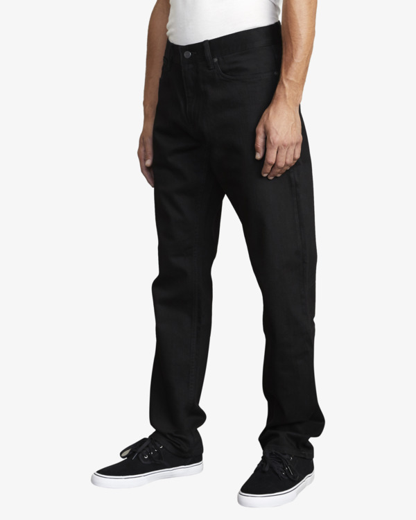 6 Weekend - Jeans mit Straight Fit f&uuml;r M&auml;nner Schwarz U1PNRURVF0 RVCA