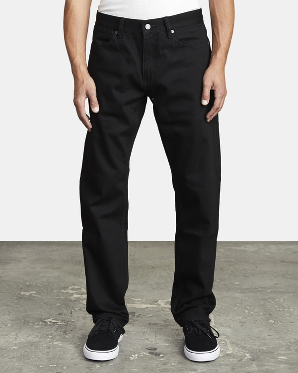 6 Weekend - Jeans mit Straight Fit f&uuml;r M&auml;nner  U1PNRURVF0 RVCA