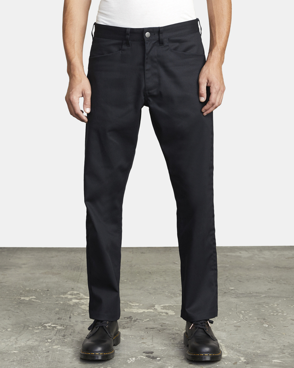 0 NEW DAWN PRESSED PANT Sort U1PTRHRVF0 RVCA