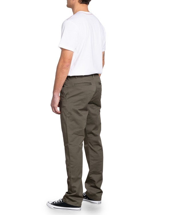 9 The Weekend Stretch - Trousers for Men Green U1PTRLRVF0 RVCA