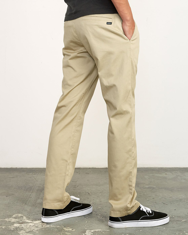 4 The Weekend Stretch - Trousers for Men Beige U1PTRLRVF0 RVCA