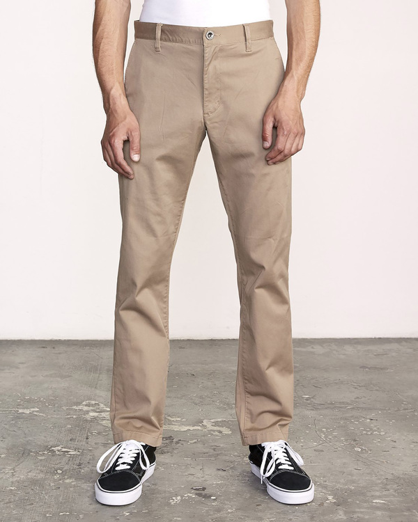 0 The Weekend Stretch - Hose für Männer Beige U1PTRLRVF0 RVCA