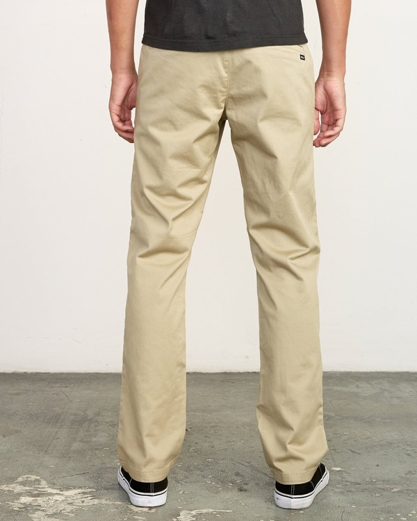 7 The Weekend Stretch - Pantalon pour Homme Beige U1PTRLRVF0 RVCA