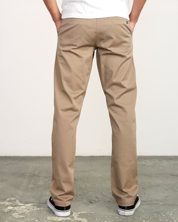 7 The Weekend Stretch - Pantalon pour Homme Beige U1PTRLRVF0 RVCA