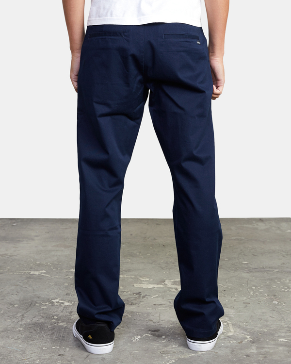 7 The Weekend Stretch - Pantalon pour Homme Bleu U1PTRLRVF0 RVCA