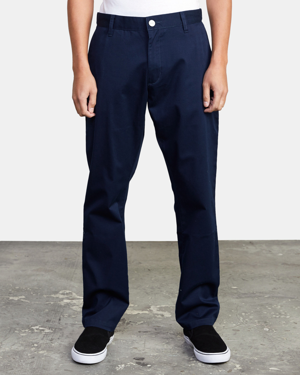 6 The Weekend Stretch - Pantalon pour Homme Bleu U1PTRLRVF0 RVCA
