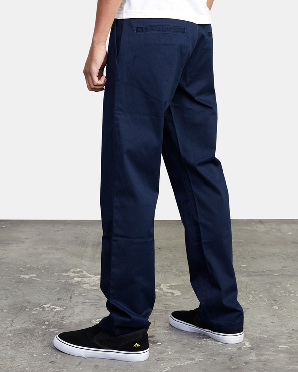 9 The Weekend Stretch - Pantalon pour Homme Bleu U1PTRLRVF0 RVCA