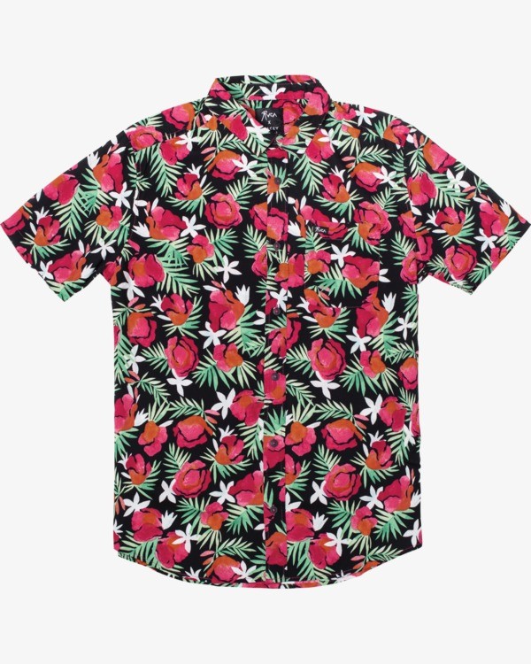 0 Stacey Rozich - Short Sleeve Shirt for Men Multi U1SHRARVF0 RVCA