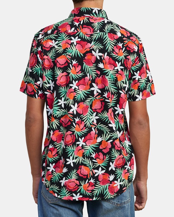 2 Stacey Rozich - Short Sleeve Shirt for Men Multi U1SHRARVF0 RVCA