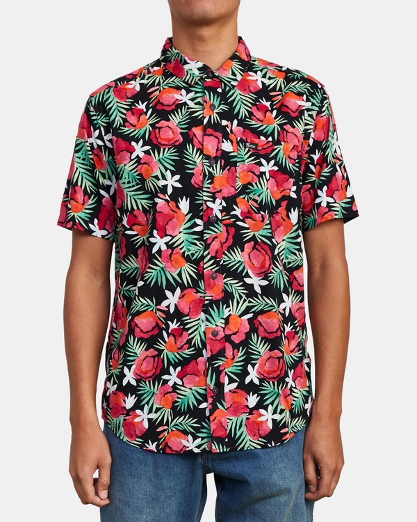 1 Stacey Rozich - Short Sleeve Shirt for Men Multi U1SHRARVF0 RVCA