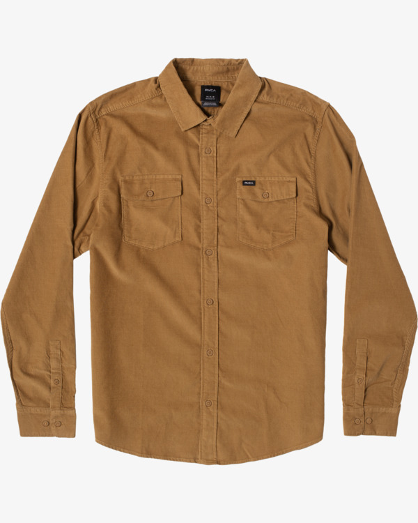 0 Freeman - Chemise manches longues pour Homme Marron U1SHRQRVF0 RVCA