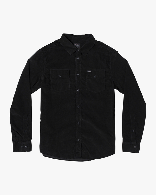 2 Freeman - Camisa de manga larga para Hombre Negro U1SHRQRVF0 RVCA