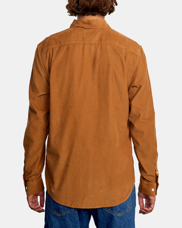 2 Freeman - Chemise manches longues pour Homme Marron U1SHRQRVF0 RVCA