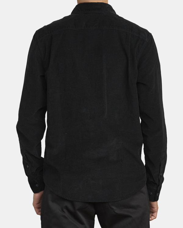 10 Freeman - Camisa de manga larga para Hombre Negro U1SHRQRVF0 RVCA