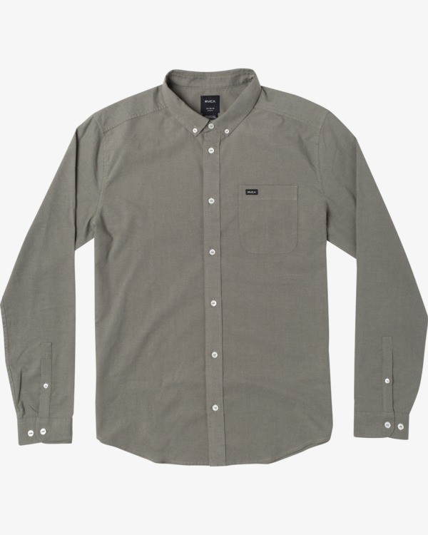 0 Thatll Do Stretch - Long Sleeve Shirt for Men  U1SHRTRVF0 RVCA