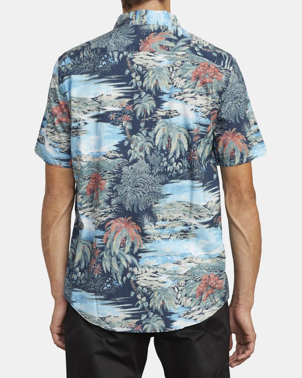 2 Paradiso Floral - Short Sleeve Shirt for Men  U1SHRXRVF0 RVCA