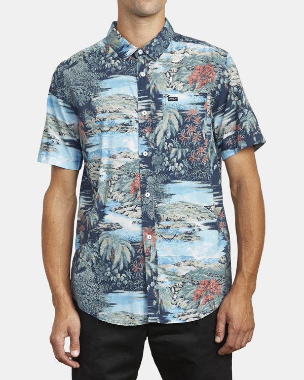 1 Paradiso Floral - Short Sleeve Shirt for Men  U1SHRXRVF0 RVCA