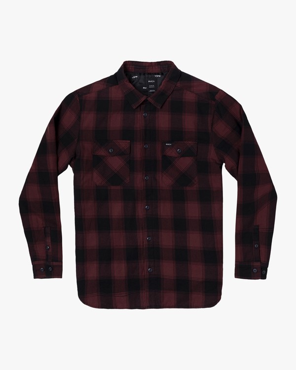0 Replacement# - Flannel Shirt for Men  U1SHVCRVF0 RVCA
