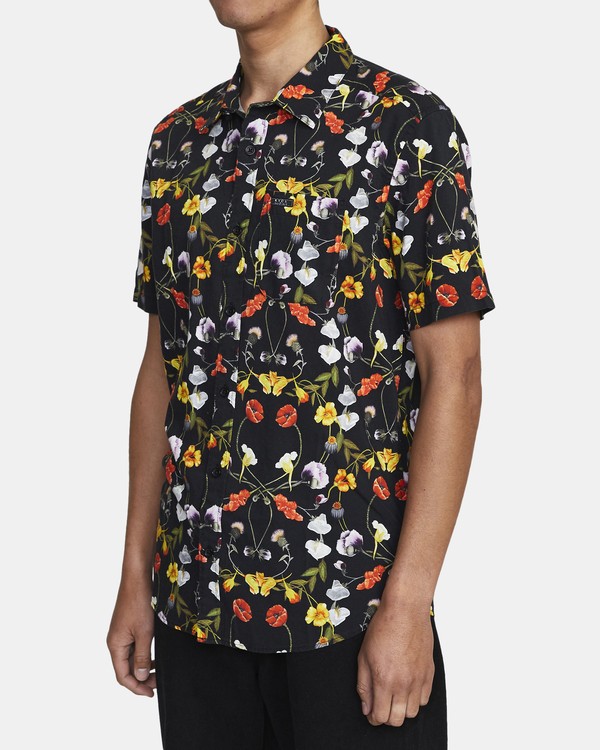 3 Velia Floral - Chemise manches courtes pour Homme  U1SHVDRVF0 RVCA