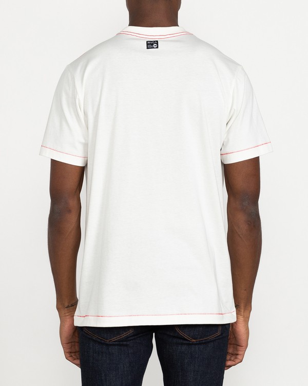 3 Stacey Rozich Bone - T-Shirt for Men  U1SSRFRVF0 RVCA