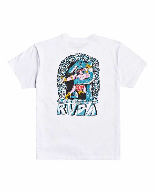 0 Grant Kratzer Barbarian - T-Shirt for Men White U1SSRLRVF0 RVCA