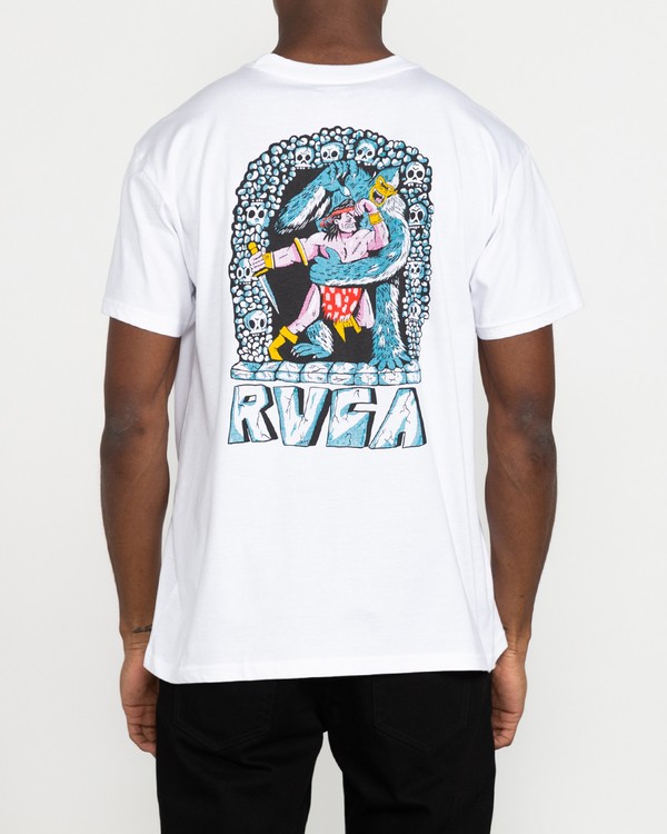 3 Grant Kratzer Barbarian - T-Shirt for Men White U1SSRLRVF0 RVCA