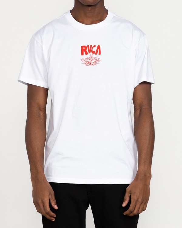 2 Grant Kratzer Barbarian - T-Shirt for Men White U1SSRLRVF0 RVCA