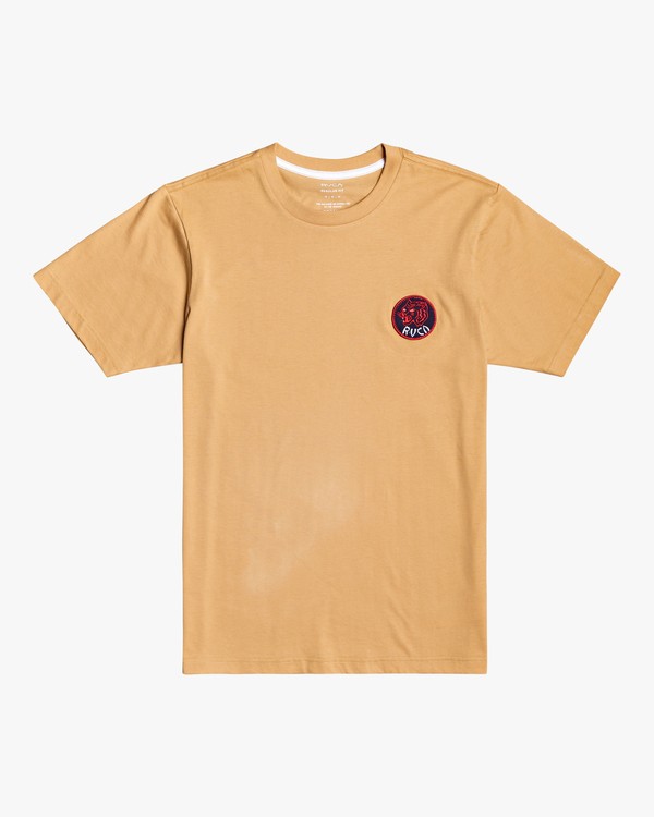 1 Dynasty - T-Shirt for Men Yellow U1SSSCRVF0 RVCA