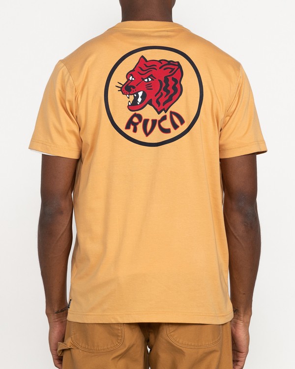 2 Dynasty - T-Shirt for Men Yellow U1SSSCRVF0 RVCA