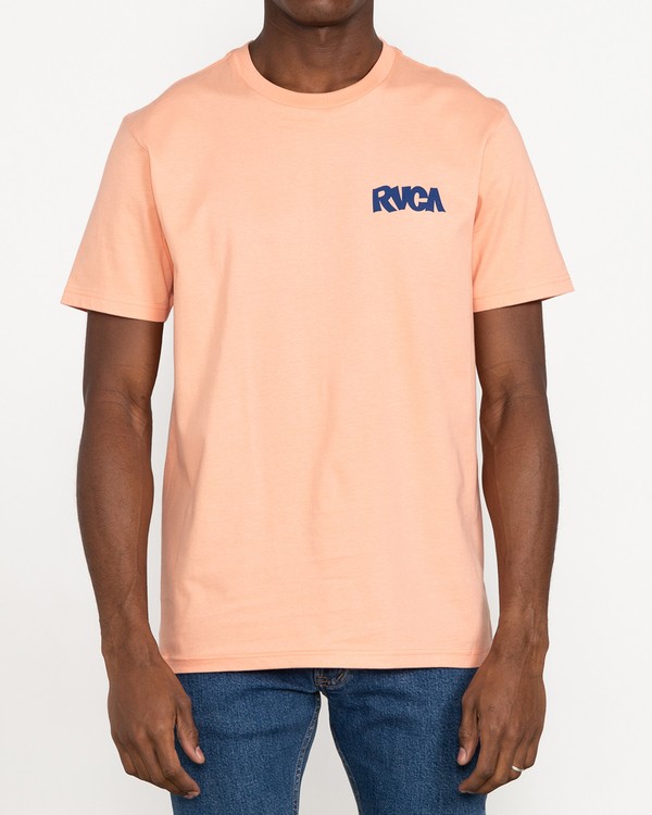 2 Roberto Rodriguez Redondo Snake - Maglietta da Uomo Pink U1SSSQRVF0 RVCA