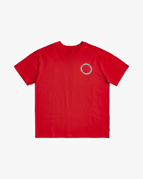 1 Baker RVCA - T-shirt pour Homme Rouge U1SSVGRVF0 RVCA