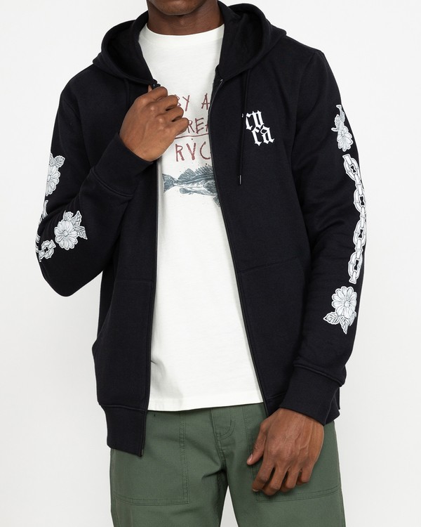 2 Benjamin JeanJean Chains - Hoodie for Men  U1ZHRFRVF0 RVCA