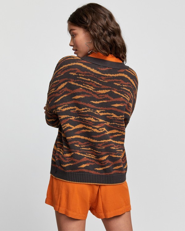 1 Adrienne - Gilet pour Femme Noir U3JPRERVF0 RVCA