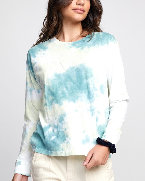 2 Big RVCA - Long Sleeve T-Shirt for Women  U3LSRARVF0 RVCA