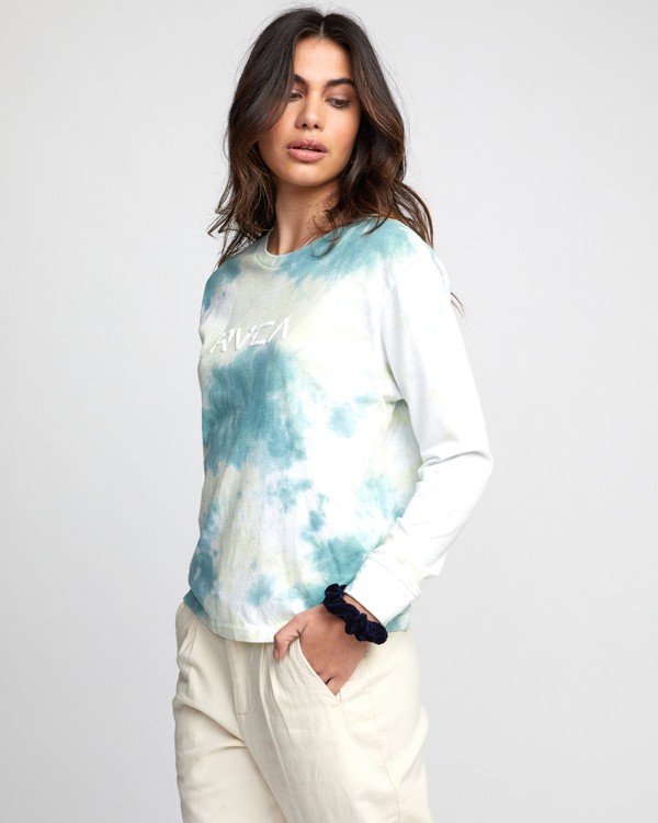 3 Big RVCA - Long Sleeve T-Shirt for Women  U3LSRARVF0 RVCA