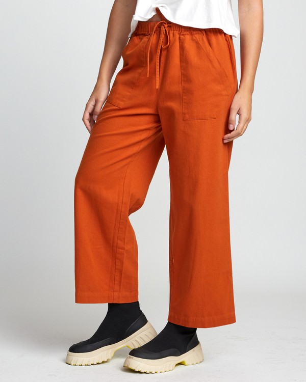 2 Palla - Pantalon cropped court pour Femme  U3PTRBRVF0 RVCA