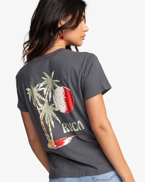 1 Tourist Trap - T-shirt pour Femme  U3SSRFRVF0 RVCA