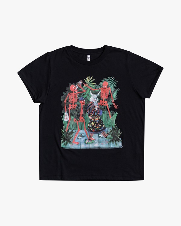0 Stacey Rozich Bone - T-Shirt for Women  U3SSRSRVF0 RVCA
