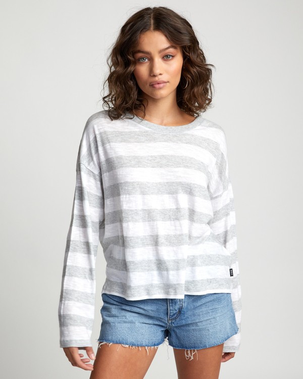 0 Stacey Rozich Talkin Crazy - Long Sleeve Top for Women  U3TPRFRVF0 RVCA