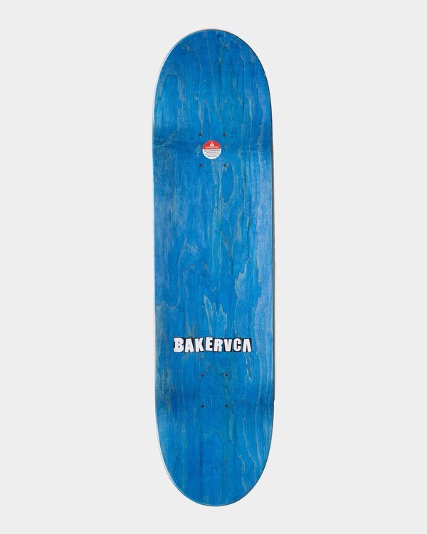 1 Baker RVCA 8.25" - Skateboard Deck Red U4DCRBRVF0 RVCA