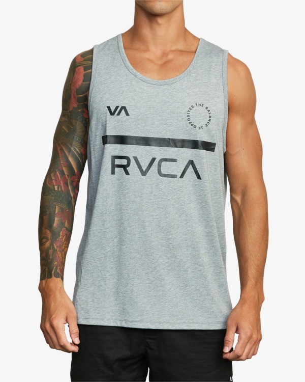 0 VA Sport Mid Bar - T-shirt pour Homme  U4SGMARVF0 RVCA