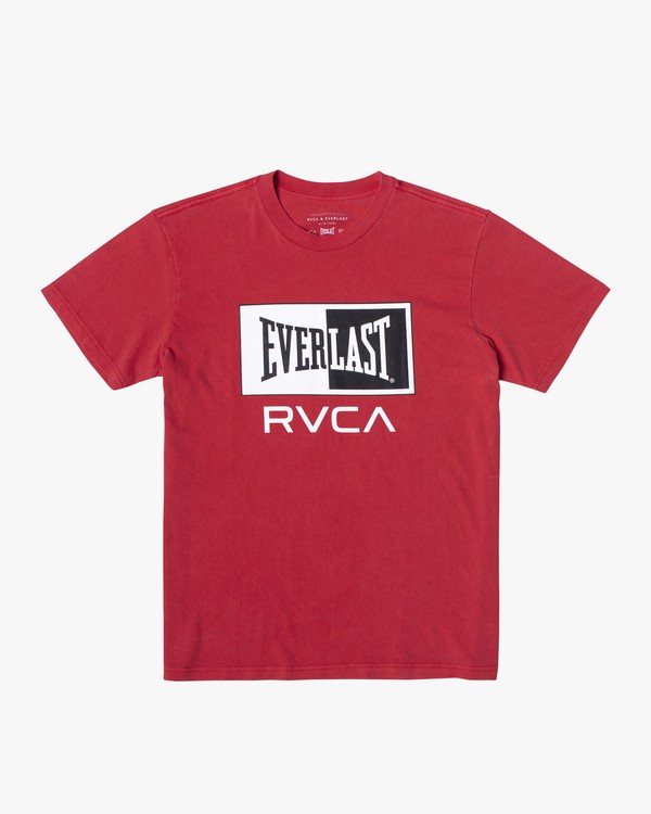 2 Everlast Box - T-shirt pour Homme Rouge U4SSEBRVF0 RVCA