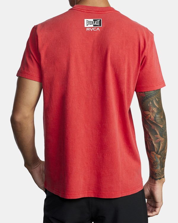7 Everlast Box - T-shirt pour Homme Rouge U4SSEBRVF0 RVCA