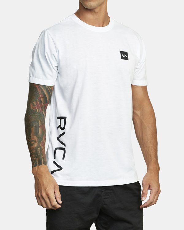 10 RVCA 2X - T-shirt manches courtes pour Homme Blanc U4SSMARVF0 RVCA
