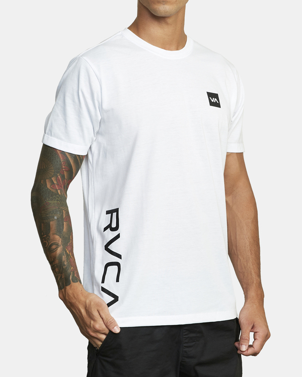 14 RVCA 2X - T-shirt manches courtes pour Homme Blanc U4SSMARVF0 RVCA